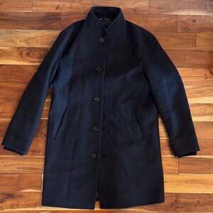 Zara Men's Navy Coat